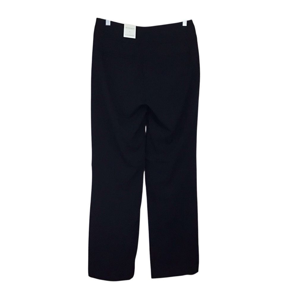 Madison 4 Average Women's Black Career Dress Slacks Pants Nwt — image 3 of 8